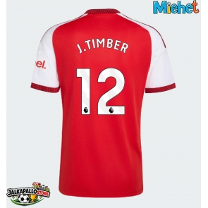 Arsenal Jurrien Timber #12 Kotipaita 2026-27 Lyhythihainen